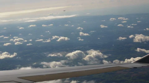 0594 Landing in London Stock Footage 44632577