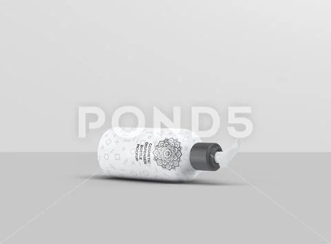 06 Cosmetic Bottle Dispenser Mock-Up v04 PSD Template