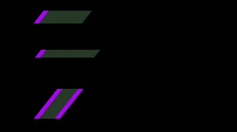 06 lowerthird design violet Stock Footage 11515303