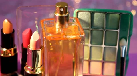 06  - perfume - makeup collection - 07 Vídeo Stock 62057508