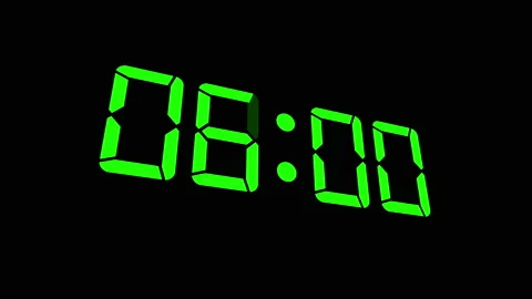06:00 - digital animation concept Stock Footage 222125020