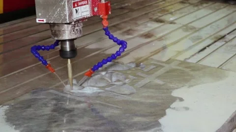 061 stone milling Stock Footage 154203578