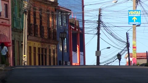 0611  Valparaíso, Chile Stock Footage 33797517