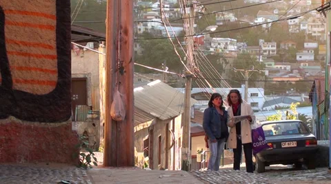 0612  Valparaíso, Chile Stock Footage 33797536