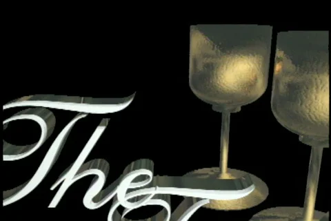 0614 the toast lower third 3rd Stock Footage 840325