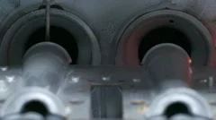 Gas furnace ignites in slow motion