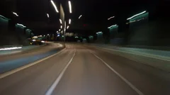 Night driving in Stockholm City