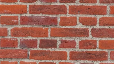 062_Aged brick wall texture pattern.mp4 Stock Footage 346974258