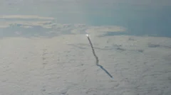 Rocket Launch Above the Clouds