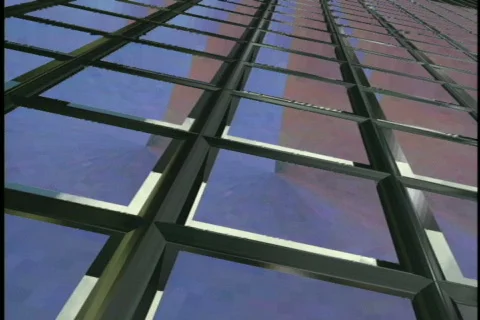 0635 Abstract blocks background Stock Footage 840220