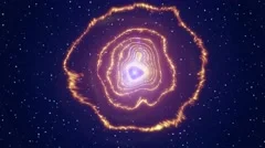 Wormhole science fiction sci-fi flight through worm hole stars 4k