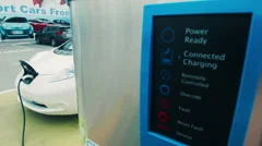 Power plug station for electric automobile