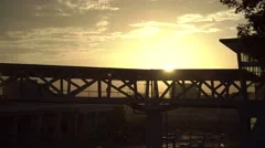 Bridge Walk during sunrise