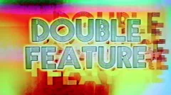Double Feature Grindhouse Cinema Tape Damage