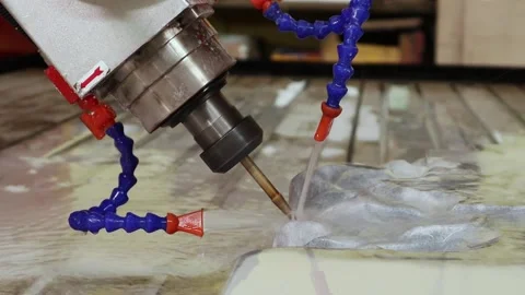 067 stone milling Stock Footage 154203642