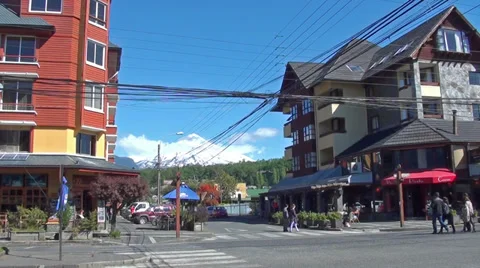 0671  Pucon, Chile Stock Footage 35329552