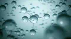 Abstract Molecule Background - Loopable 3D Animation