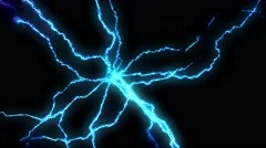 Mad Scientist Abstract Lightning Background