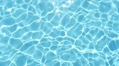 tranquil water in a pool ,  slow motion 