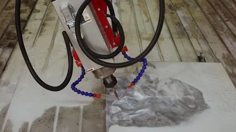 069 stone milling Stock Footage 154203637