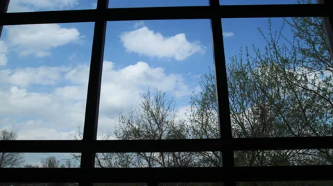069 Through the Window Stock Footage 32286045