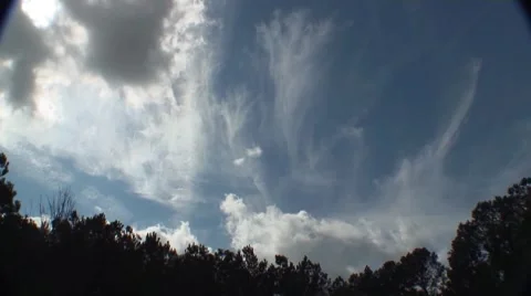 069 Time lapse of Clouds Stock Footage 51327346