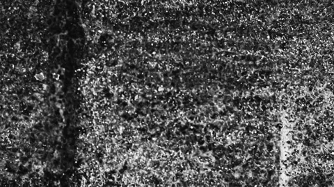 069_Detailed dark metal surface pattern.mp4 Stock Footage 346067361