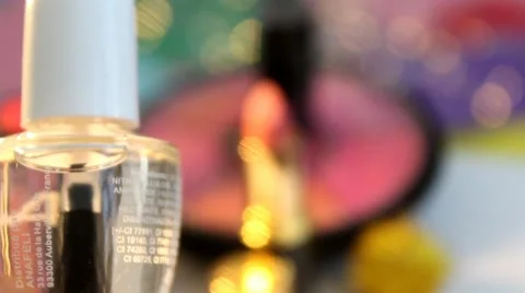 07  - cosmetics - makeup collection - 02 Stock Footage 62061253