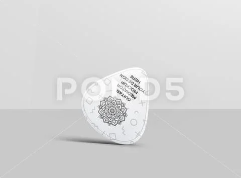 07 Guitar Mediator Mock-Up PSD Template