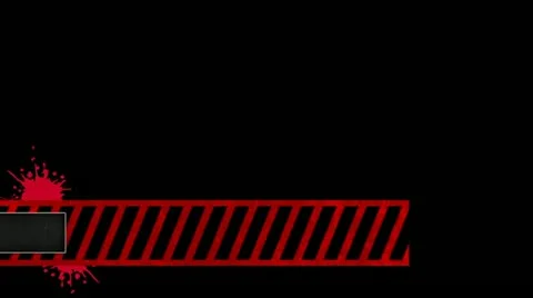 07 lowerthird design red Stock Footage 11519742