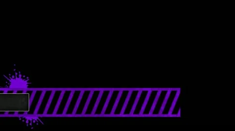 07 lowerthird design violet Stock Footage 11519753