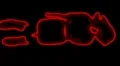 07 - Vertical HD sexy dancer silhouette - red on black HD Footage