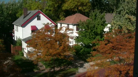 0706-A007 - Steet (Fall) - MOS Stock Footage 266229