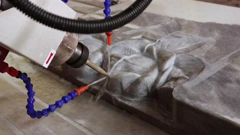 071 stone milling Stock Footage 154203652