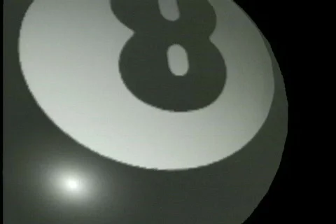 0726 pool 8 ball shoot transition Stock Footage 840719
