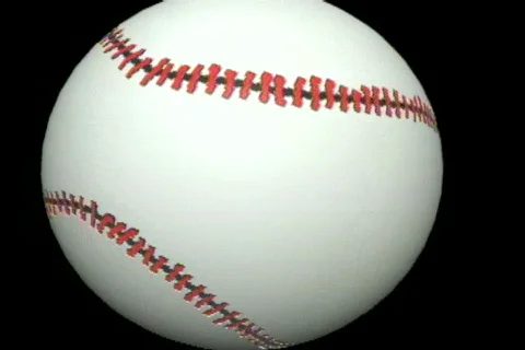 0735 baseball transtion Stock Footage 840697