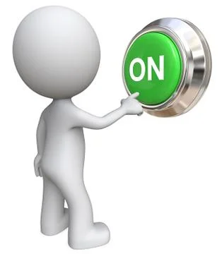 ON. Stock Illustration