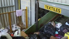 Old Textiles and Clothing Being Recycled
