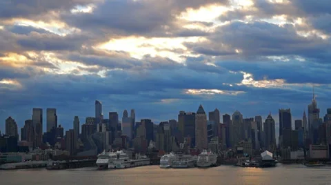 0753 Manhattan, NYC Stock Footage 33721922