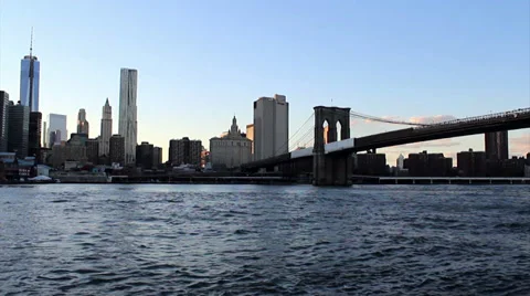076  Brooklyn Bridge D, New York Stock-Footage 32020128