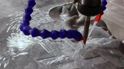 076 stone milling Stock Footage 154203664