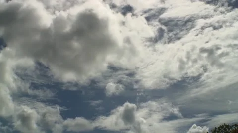 077 Time lapse of Clouds Stock Footage 51327393