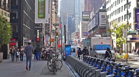 0773 Manhattan, NYC Stock Footage 33732314