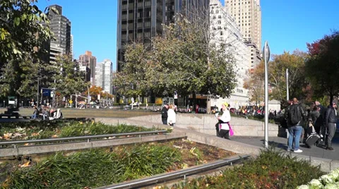 0775  Manhattan, NYC Stock Footage 33734404