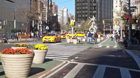 0779 Manhattan, NYC Stock Footage 33734813