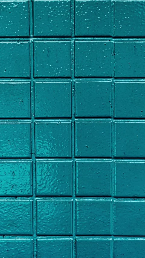077_Aqua wall texture pattern.mp4 Stock Footage 347072372