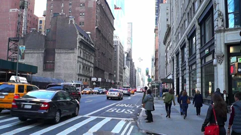 0787 Manhattan, NYC Stock Footage 33742250