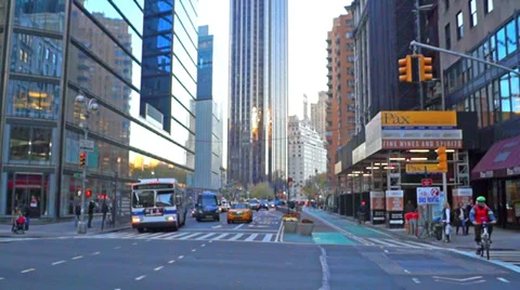 0791 Broadway, Manhattan, NYC Stock Footage 33742807