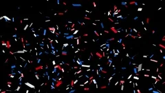 Red White Blue confetti with alpha channel!