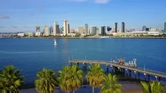 San Diego - Downtown  Drone Video